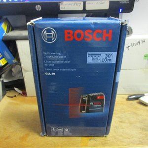 BOSCH SELF- LEVELING CROSS-LINE LASER